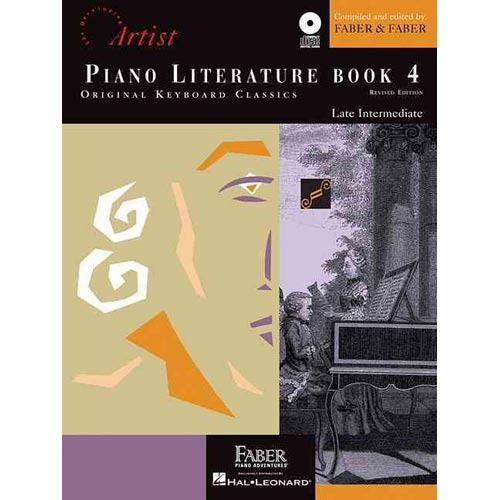 Literatura Del Piano Libro 4: Original Teclado Clásicos
