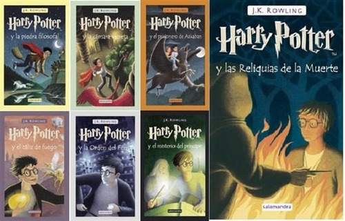 Saga Harry Potter Completa 1 A 7 J.k. Rowling Libros Nuevos