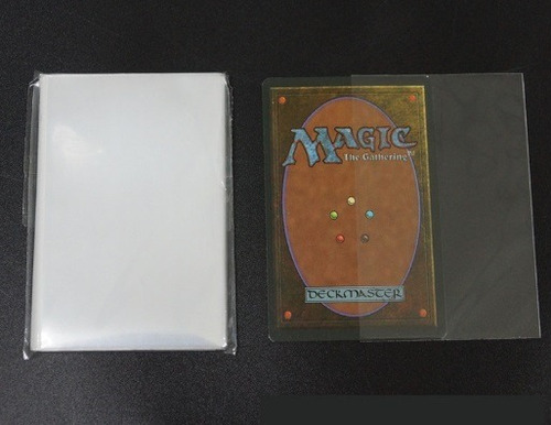 200 Protetores Sleeves Shields Mtg Pokemon Battle Scenes Cr (Usado)