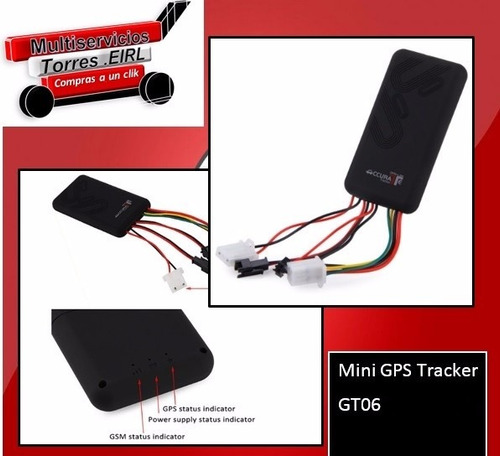 Gps Satelital Gt06 Con Apagado De Motor