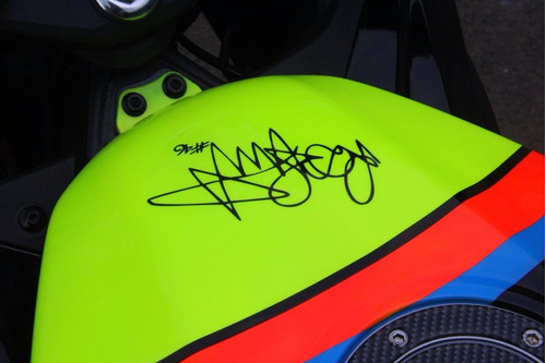 Stickers Firma  Valentino Rossi  Motos Mde