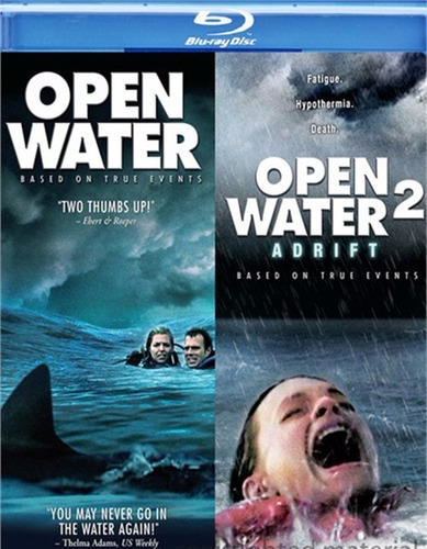 Blu-ray Open Water 1 & 2 / Mar Abierto 1 & 2 / 2 Films