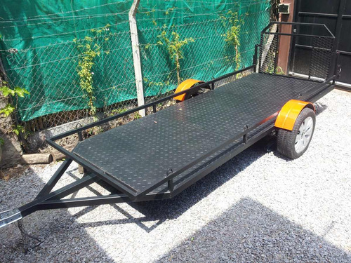 Trailer Moto 1,24 X 2,25 Cuatri Karting Cuatriciclo