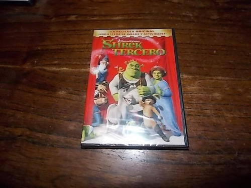Dvd Original Shrek Tercero - Nueva Sellada!