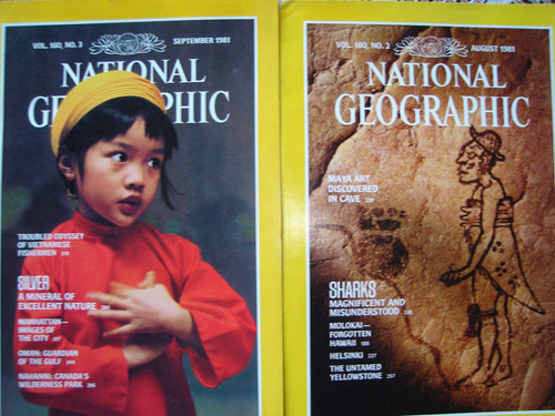 National Geographic. August And September 1981 In English