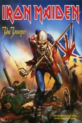 Iron Maiden - The Trooper - Rock - Poster Lámina 45x30 Cm.