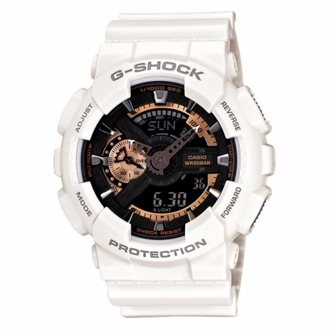 Relógio Casio G-shock Ga 110rg 7adr Wr200 H. Mundi 5 Alarmes