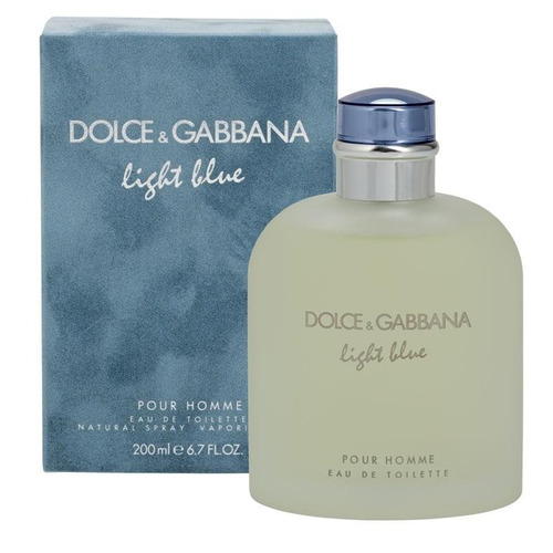 Perfume Importado Light Blue Dolce & Gabbana 200 Ml For Men