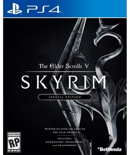 The Elder Scrolls V Skyrim Special Edition Ps4 Playstation 4