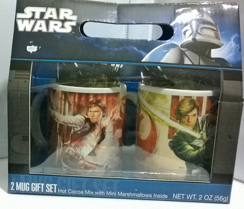 Star Wars Tazas  Darth Vader Y Boba Fett Envio Gratis