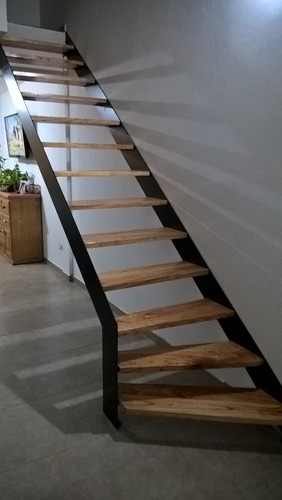 Escalera Hierro Metal Madera | D I S E Ñ O | - Simplestuff