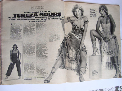 Fatos E Fotos 806 Jan 77 Beatle Ringo Star Tereza Sodre Dina