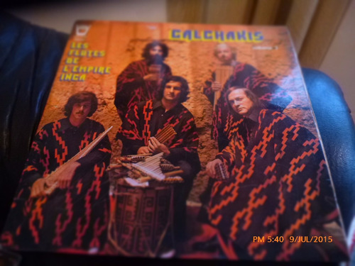 Vinilo Lp De Calchakis -las Flautas Del Imperio Inca (u1120