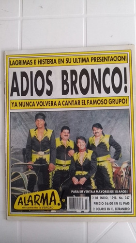 Alarma  Adios Bronco 1998 Num. 347