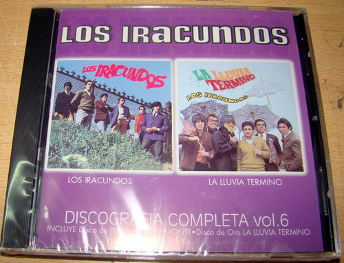 Los Iracundos Discografia Completa Vol 6 Cd Sellado / Kktus