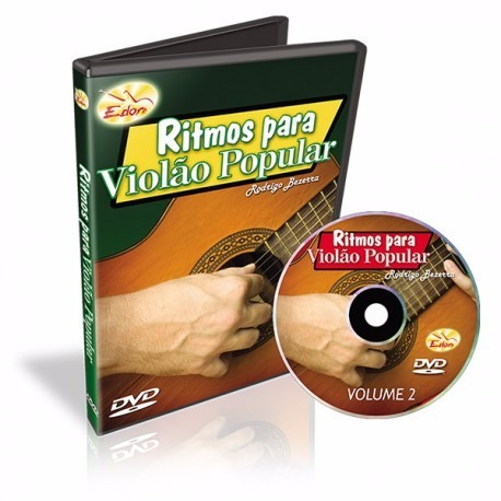 Ritmos Violão Popular Volume 2 Em Dvd