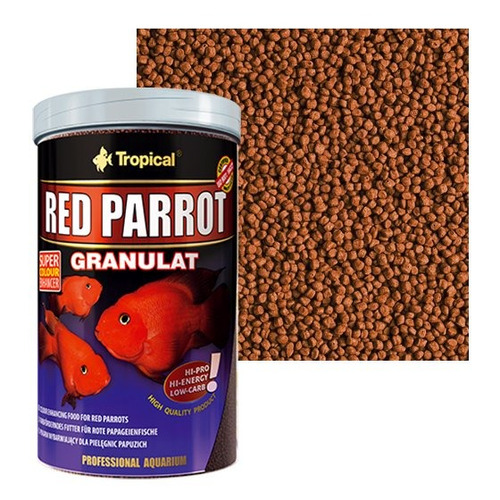 Ração Red Parrot Granulat - Tropical (100gr)