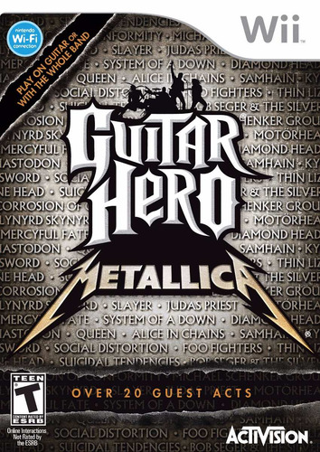 Guitar Hero Metallica Nintendo Wii