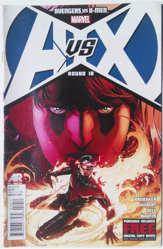 Avengers Vs X-men 10 Marvel Comics 2012 Scarlet Witch Kubert