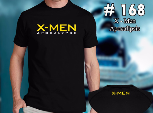 X Men - Apocalipsis - Remeras Estampadas De Comics