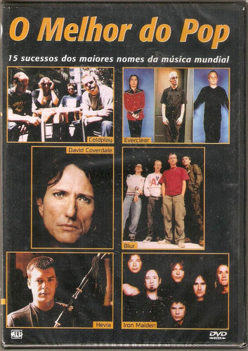 Dvd O Melhor Do Pop - 15 Sucessos Dos Maiores Nomes Da Músic