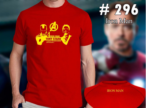 Remeras Ironman Tony Stark #296 Marvel Comics