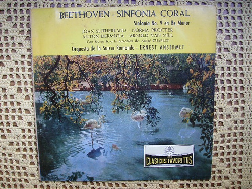 Ernest Ansermet / Beethoven: Sinfonia Coral - Lp De Vinilo