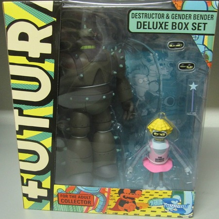 Destructor And Bender - Miniatura Toynami Importada Futurama