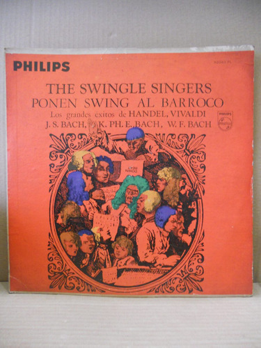 The Swingle Singers - Disco Vinilo Lp - Handel Vivaldi Bach