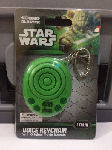 Chaveiro Star Wars (sound Blaster) (sons: Yoda, R2-d2...)