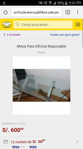 Mesa Para Escritorio