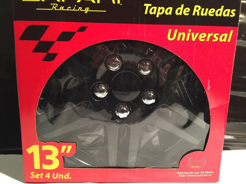 Tazas P/ Ruedas Llantas 13 Deportivas Auto Tuning.x4