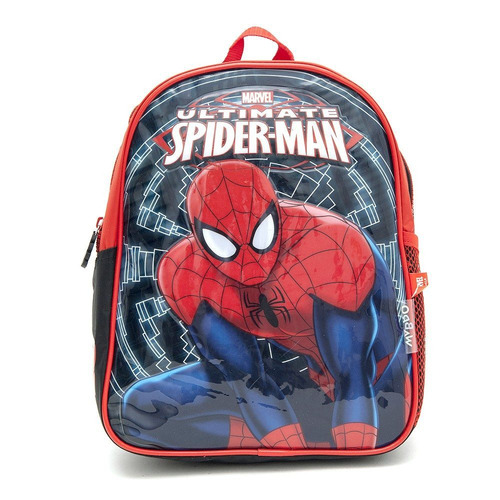 Mochila De Espalda Spiderman Jardin Con Licencia Original 12