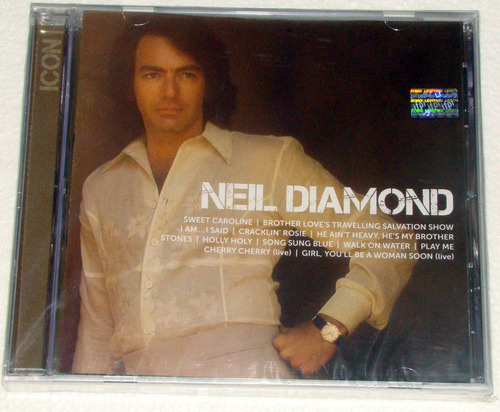 Neil Diamond Icon Cd Nuevo Sellado / Kktus
