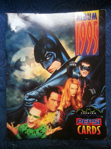 Antiguo Album Pepsi Cards Vacio 1995