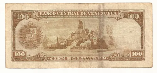 Cien Bolivares Mayo 7-1963 (Usado)