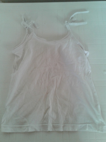 Musculosa Blanca Urb Talle 12