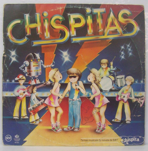 Lp Chispitas - Temas Musicais Da Novela Do Sbt - 1994 - Rge