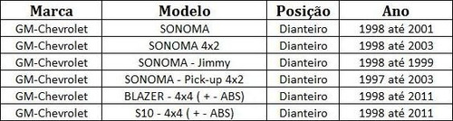 Disco Dianteiro Fremax Blazer S10 4x4 Abs 98-11 Bd3966 (par)