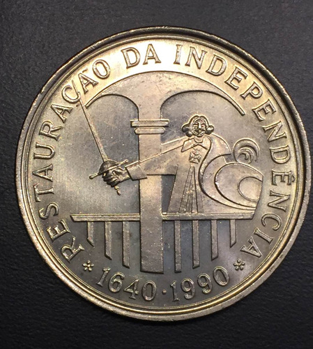 Por098 Moneda Portugal 100 Escudos 1990 Unc-bu Ayff