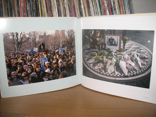 John Lennon Libro Los Años En N York Nuevo Castell Stock