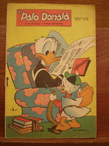 El Pato Donald Año 12 N° 576 Año 1955 Comic