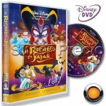 Dvd Aladdin Y El Regreso De Yafar