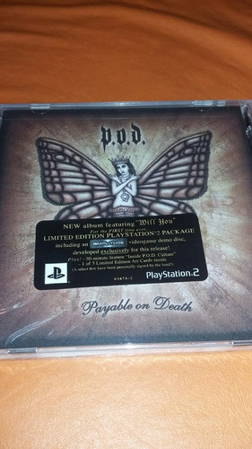 Pod Payable On Death Cd + Demo De Juego De Play 2 Nuevo