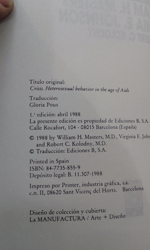 311- El Sexo En Tiempos Del Sida Ediciones B