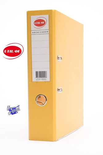 Bibliorato De Color Oficio O A4 Forrado En Plastico Pvc 