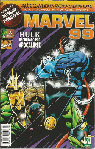 Marvel 99 Volume 08 - Abril 8 - Bonellihq Cx07 B19