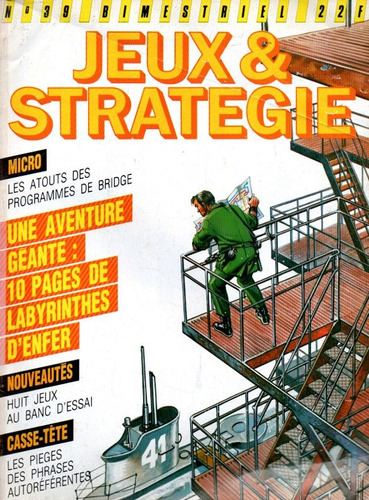 Jeux & Strategie 39 - Revista Francesa De Juegos
