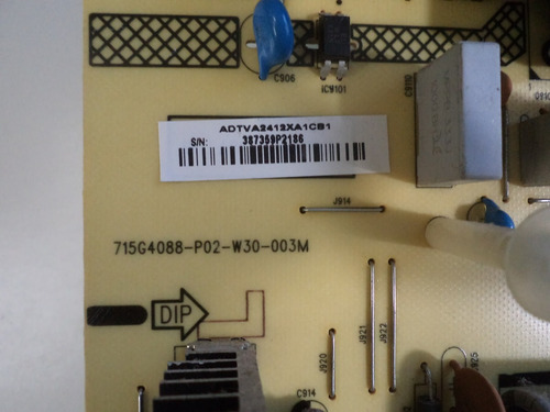 Placa Fonte Tv Aoc Lc32d1320 - 715g4088-p01-w30-003h
