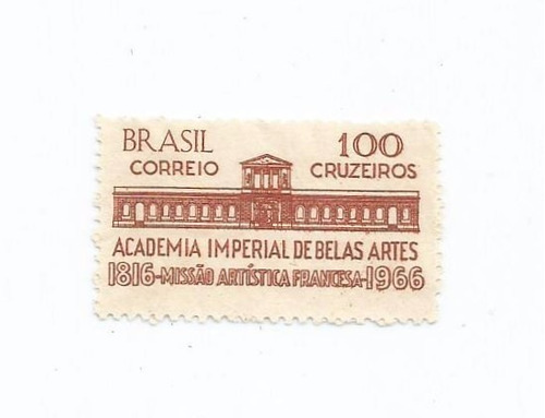 Selos Do Brasil, Academia Imperial De Belas Artes 1966 